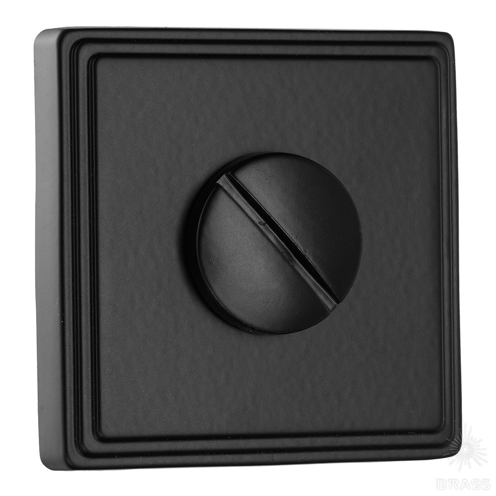 RO17W6 AL6 ROSET Накладка с поворотной кнопкой, чёрный