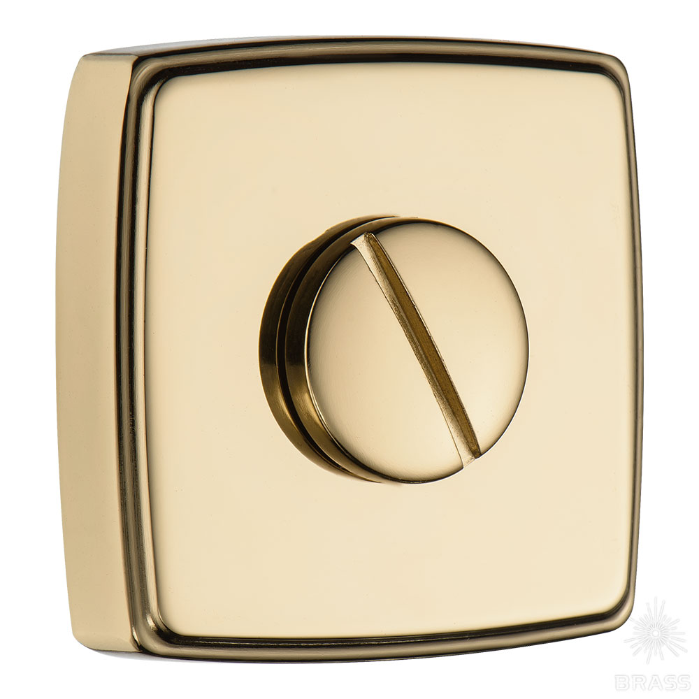 RO13W6 GL ROSET Накладка с поворотной кнопкой, глянцевое золото