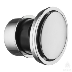 1360 Chrome Ручка кнопка, глянцевый хром