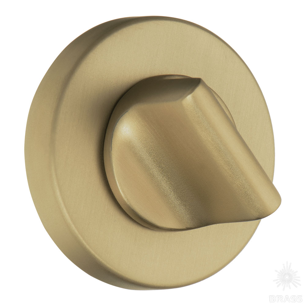 RO12W6 GB ROSET Накладка с поворотной кнопкой, матовая латунь