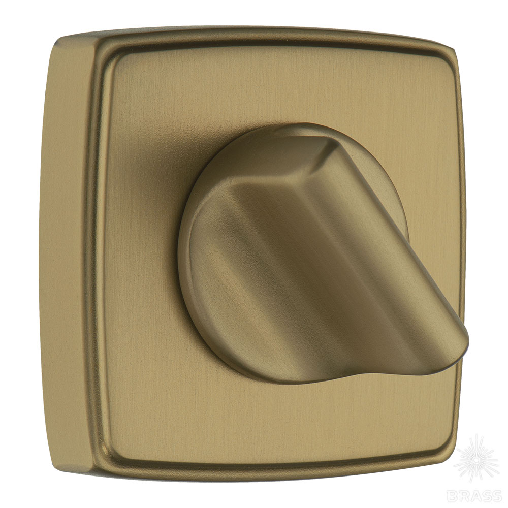 RO13W6 GB ROSET Накладка с поворотной кнопкой, матовая латунь