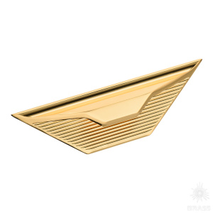 8060 0165 Gold Ручка скоба L-Line Gama, глянцевое золото 64 мм