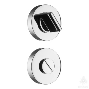 RO12W6 CR ROSET Накладка с поворотной кнопкой, глянцевый хром
