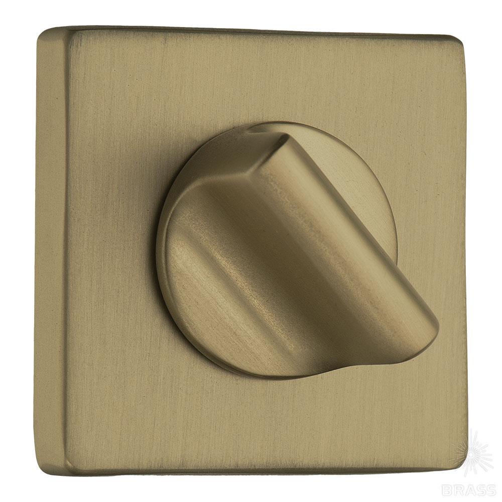 RO11W6 GB ROSET Накладка с поворотной кнопкой, матовая латунь