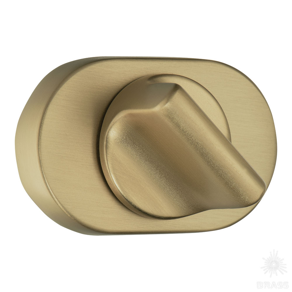 RO16W6 GB ROSET Накладка с поворотной кнопкой, матовая латунь